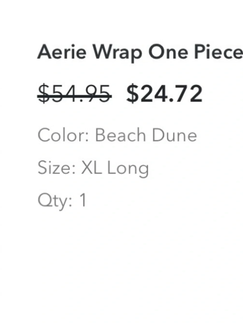 aerie worn one